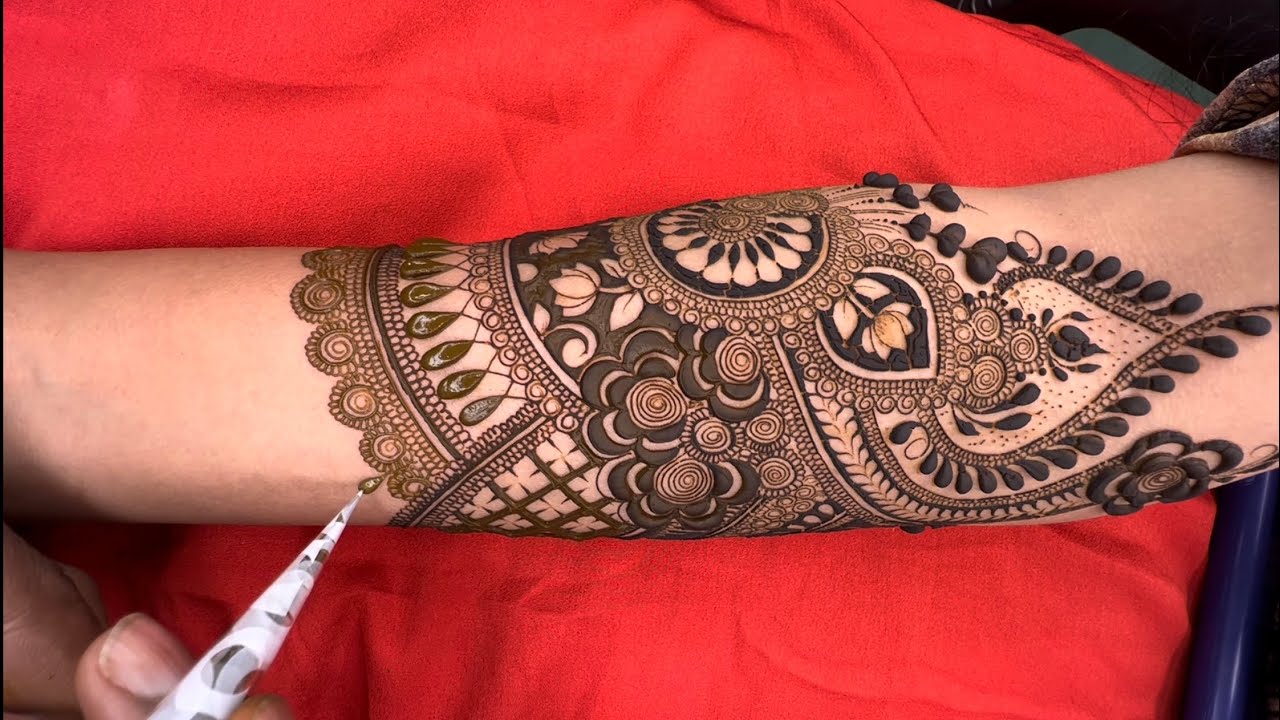 Simple bridal mehndi design letest 2022 ll Try this wedding special mehandi  #henna  #dulhanmehandi