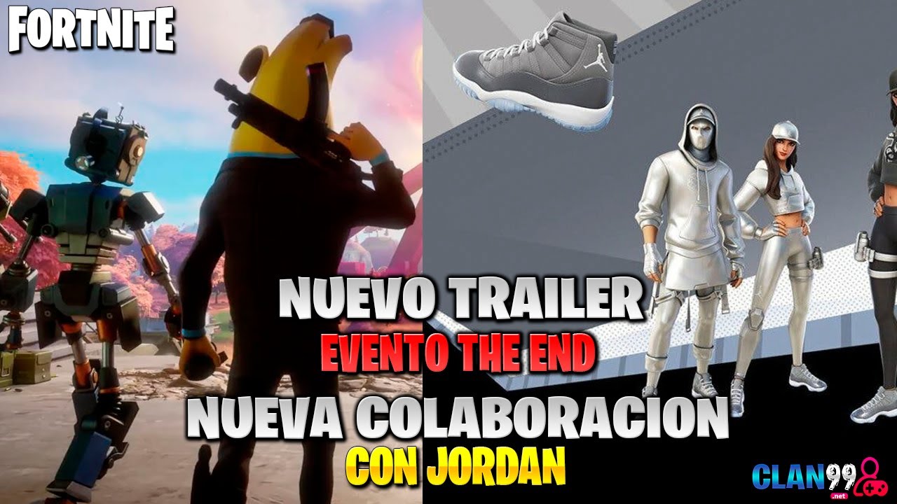 NUEVO TRAILER DEL EVENTO EL FINAL DEL CAPITULO + COLABORACION DE JORDAN CON FORTNITE! 🤩