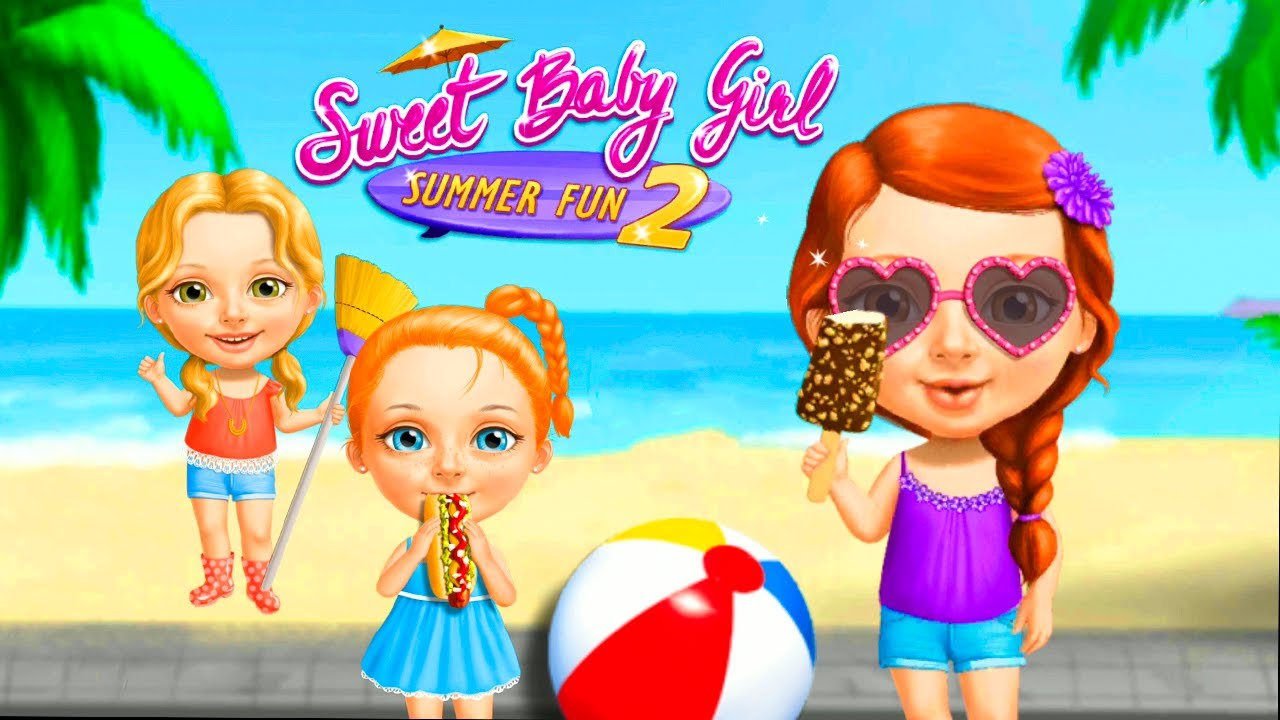 Sweet Baby Girl Summer Fun 2 - Sunny Makeover Game (Tuto TOONS)