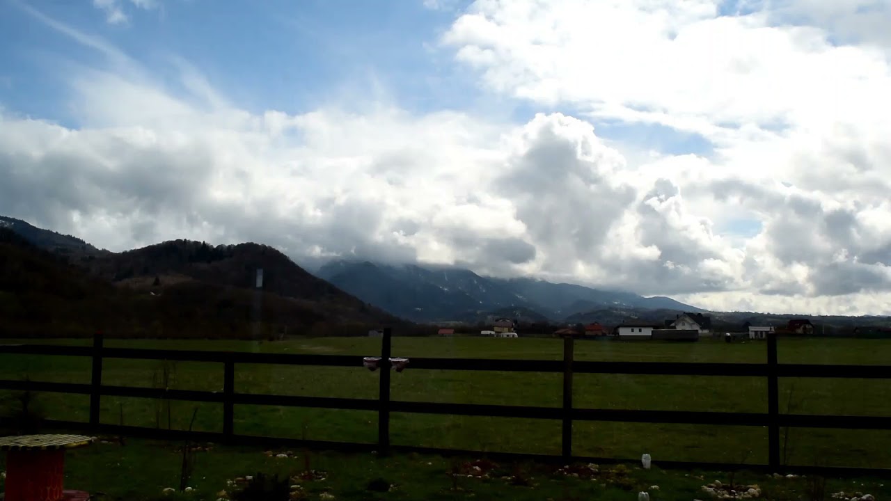 Timelapse 54 min in 12 sec Bucegi 21 4 2021