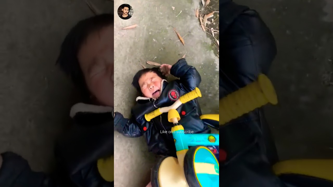 KID INJURED😕#baby#babyshorts#injured#sad#sadstatus#kids#kidsvideo#shorts#viral#trending#cycling#top
