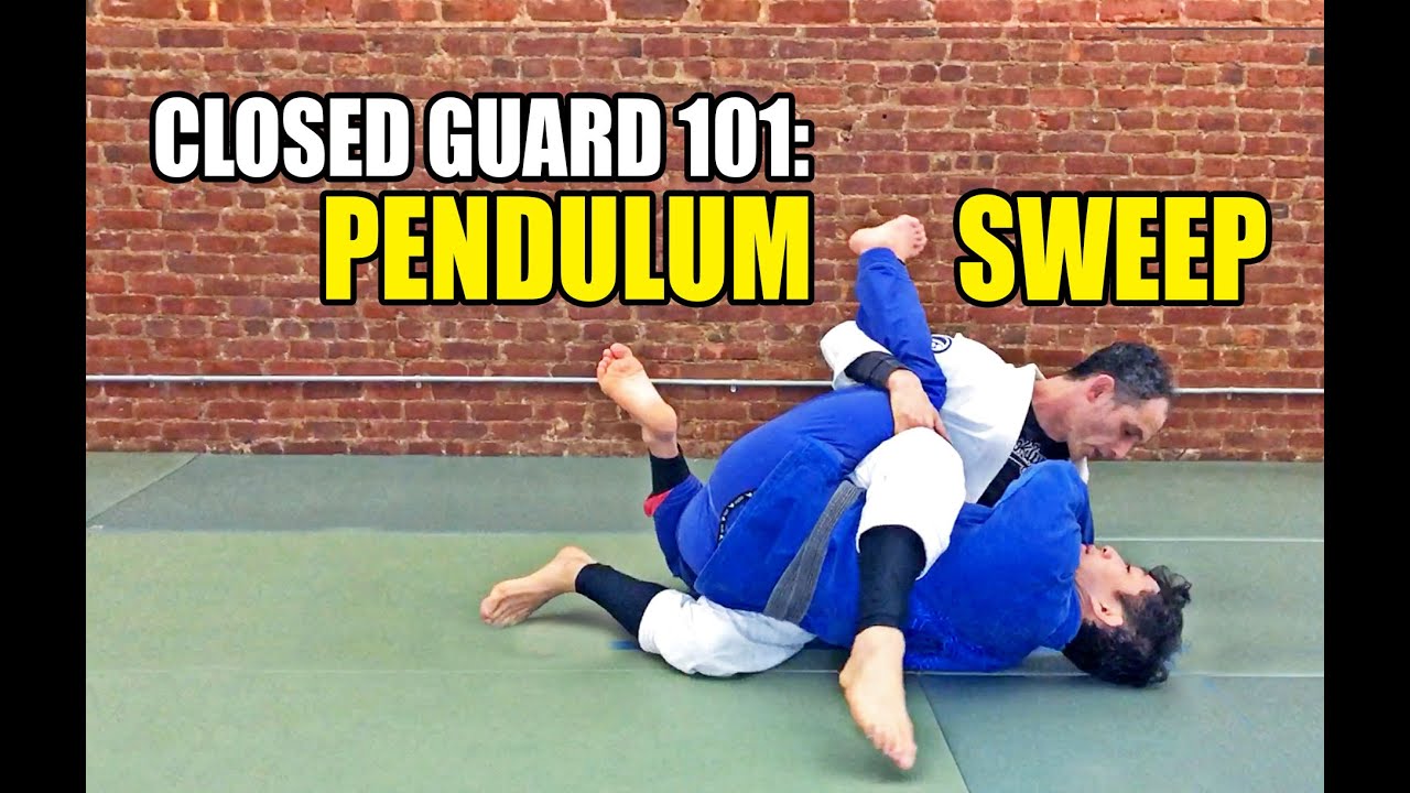 Pendulum Sweep to Armlock: Closed Guard Basics (BJJ / Jiu-Jitsu)
