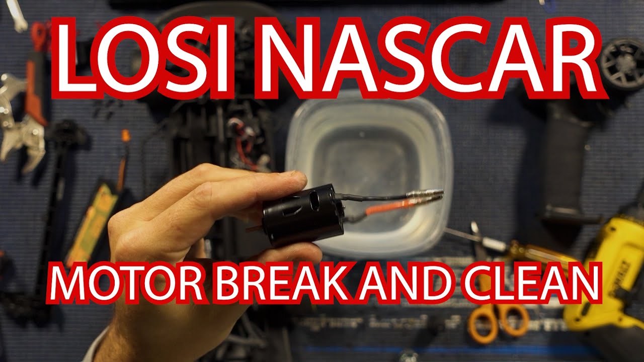 LOSI NASCAR | MOTOR BREAK IN AND CLEANING FULL VIDEO DEMO