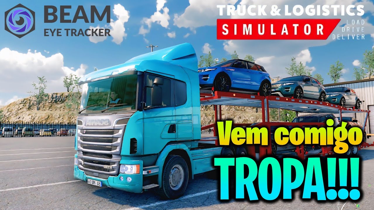 TRUCK & LOGISTICS-ESSA CARGA ATE EU QUERIA NA MINHA GARAGEM/VOLANTE LOGITECH G920 GAMEPLAY 