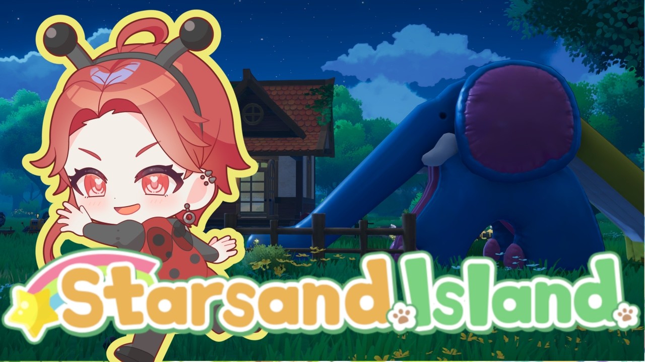 【Starsand Island 】#4 ゾウの大きさに見合う家ありますか？🏝️≪パレデミア学園 / 灯野ぺけ。🏮💥≫ #vtuber #ゲーム実況 #starsandisland