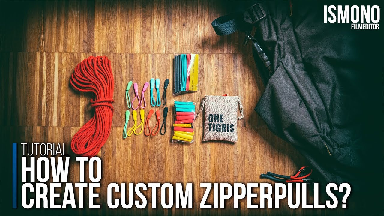 HOW TO create custom Zipperpulls. TUTORIAL