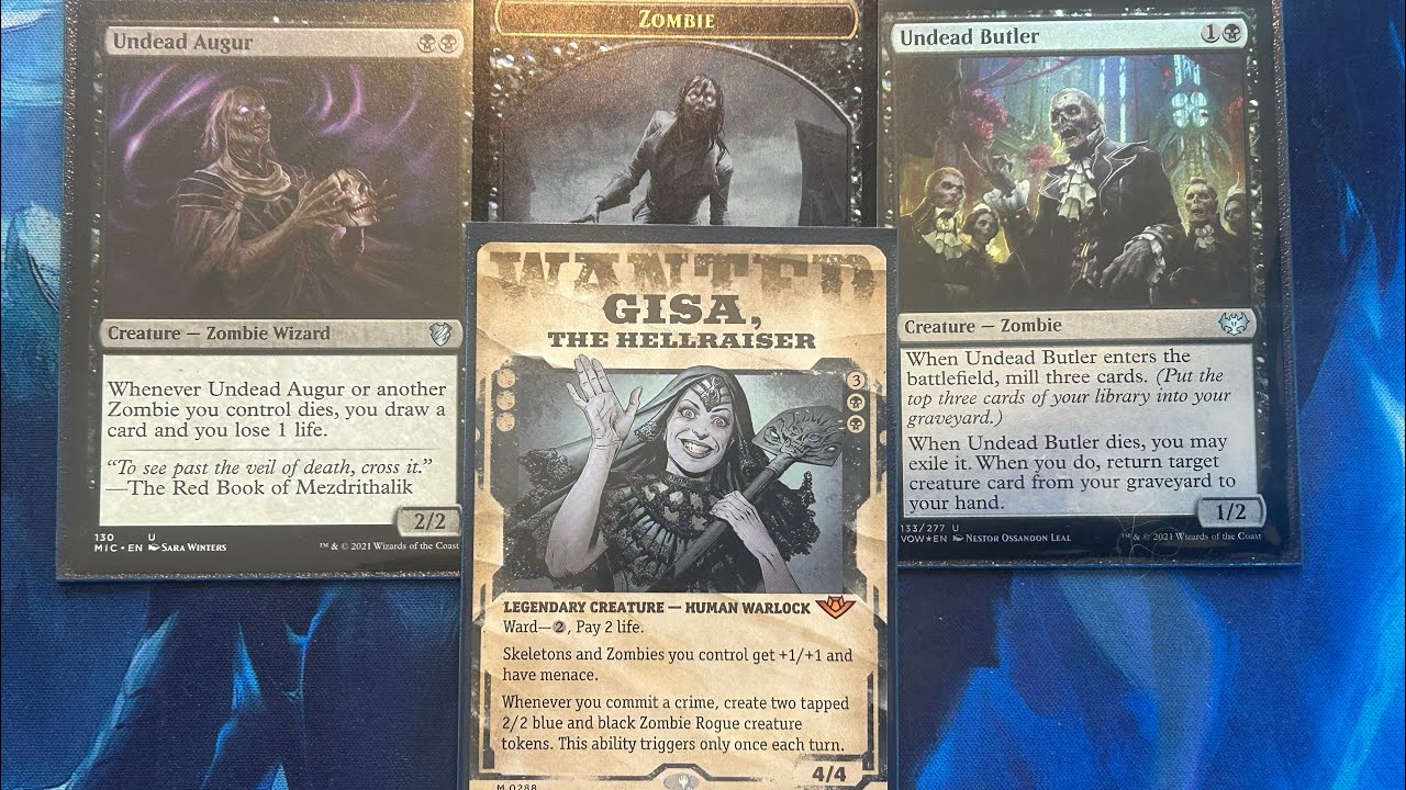 Command the Horde with Gisa, the Hellraiser! Complete EDH deck tech. Zombie Tribal. MTG