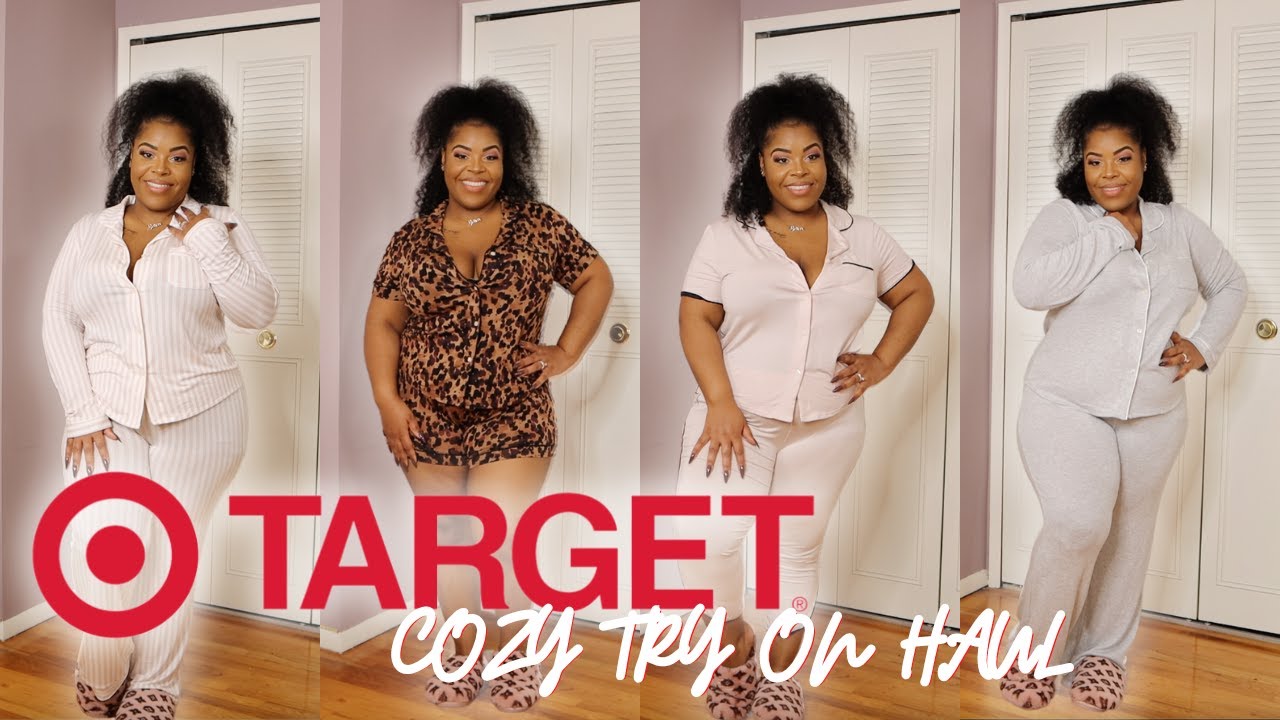 TARGET HAUL | COMFORTABLE TARGET PAJAMAS | LOUNGEWEAR TRY ON HAUL❤️