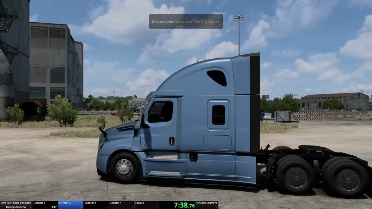 Driving Academy Speedrun 42:20 [American Truck Simulator]