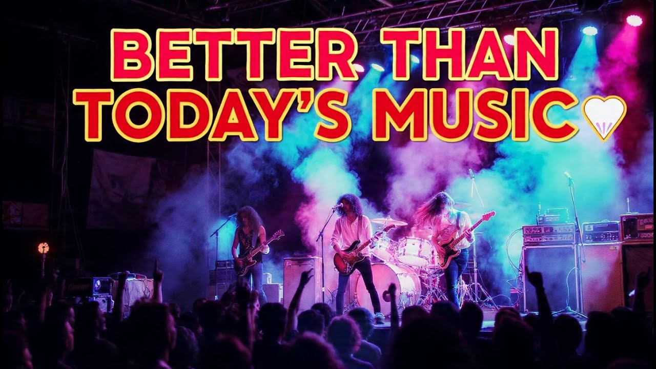 Timeless Slow Rock Nostalgia – Emotional 80s 90s Rock Ballads Guitar Vibes
