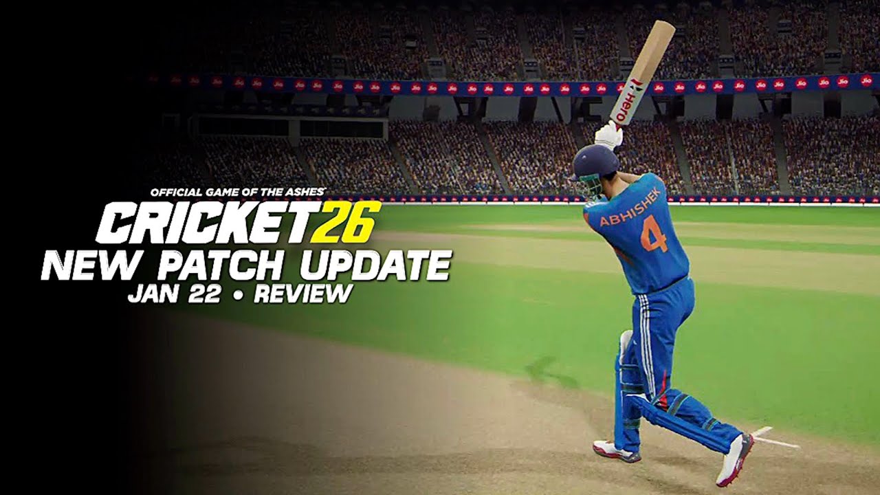 Cricket 26 New Patch Update • Batting Changed & Improved Fielding • Cricket 26 Jan 22nd Patch Review