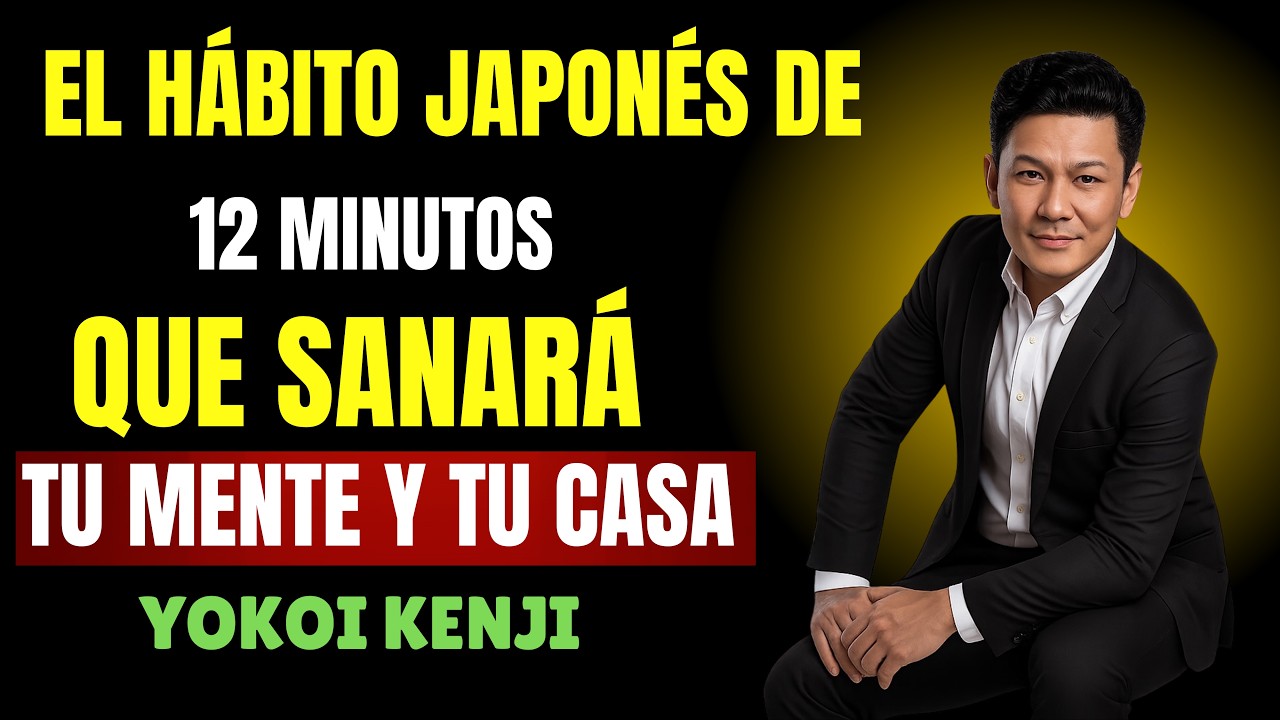 El Hábito Japonés de 12 Minutos que Sanará tu Mente (y tu Casa) ⏱️Yokoi Kenji.