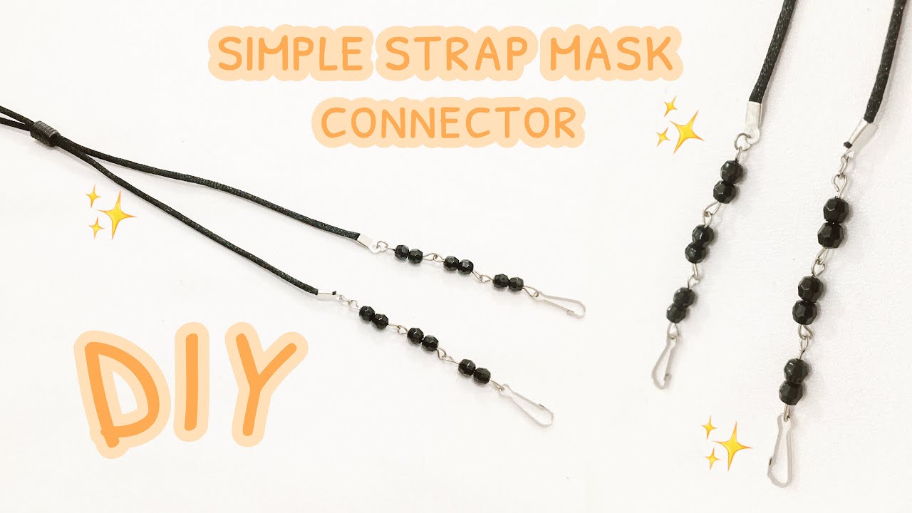 DIY tali masker konektor simpel | Ide Small bussnies in pandemic