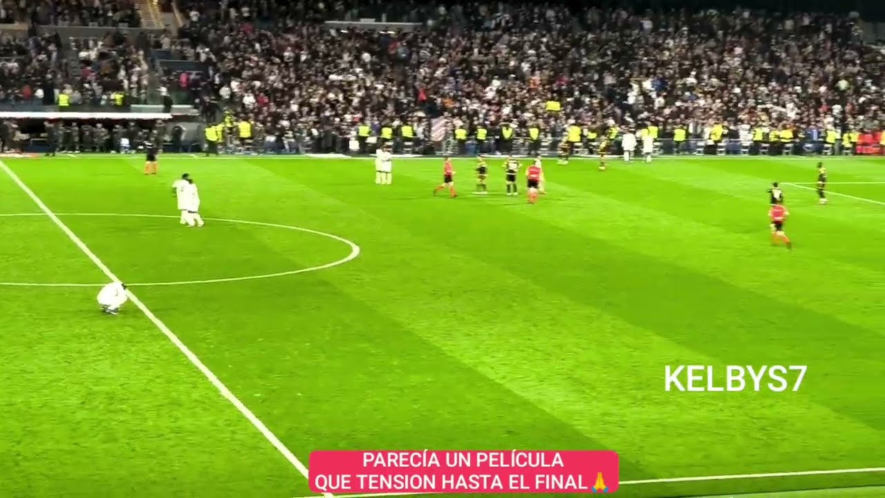 PENALTI EXPULSION MINUTOS FINALES REAL MADRID 2-1 RAYO VALLECANO 