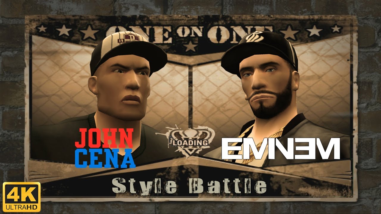 JOHN CENA vs EMINEM [STYLE BATTLE by Goomer] #22
