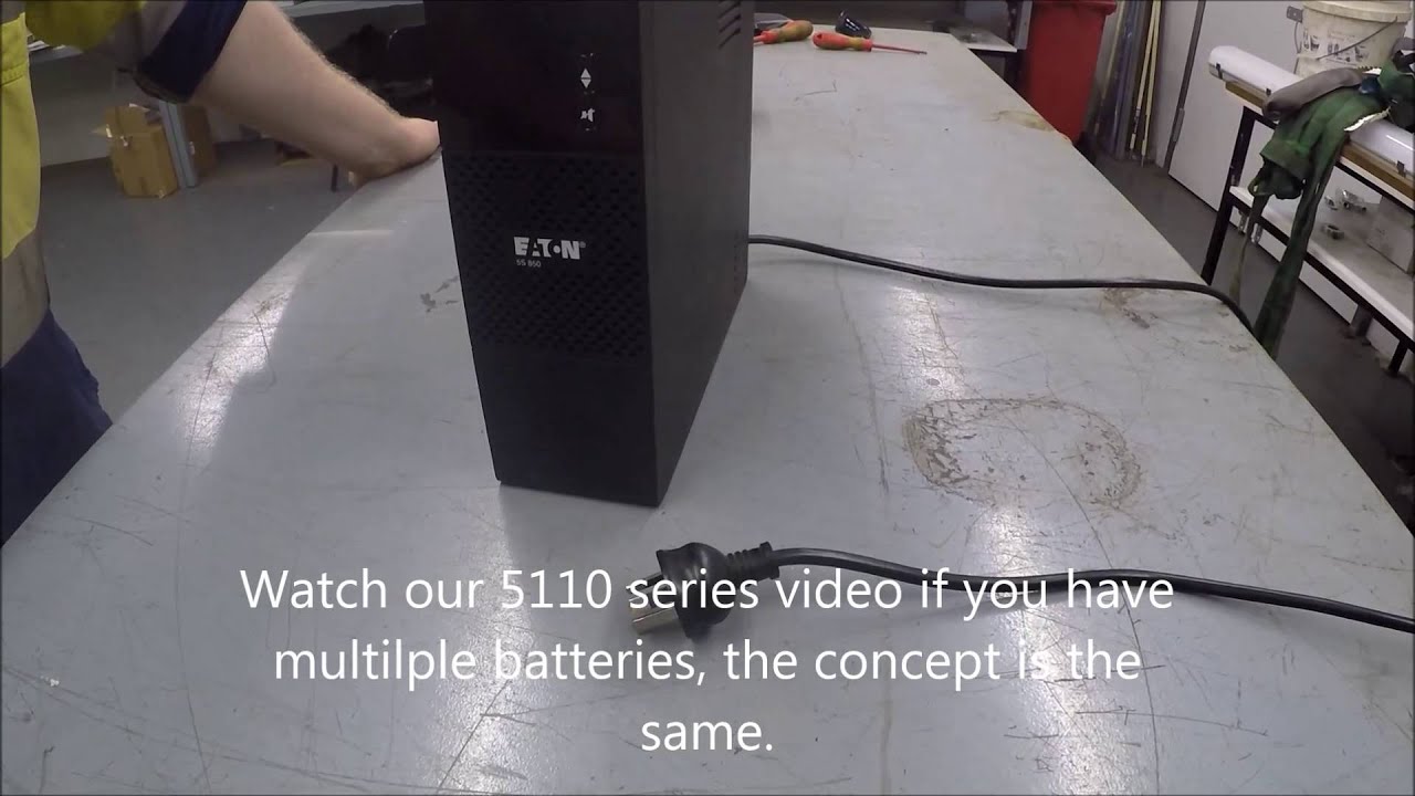 Changing Batteries Eaton 5S UPS