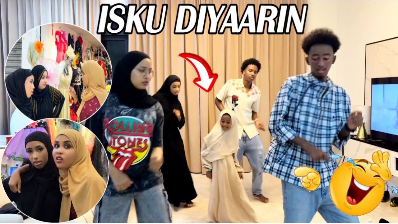 XAFLADA AMIRA OO SI WAALI LOO DIYAARINAYO & NADIA YARISEY NAGA YAABSATAY DHEEL QURUX BDN LA IMAADAY🤣