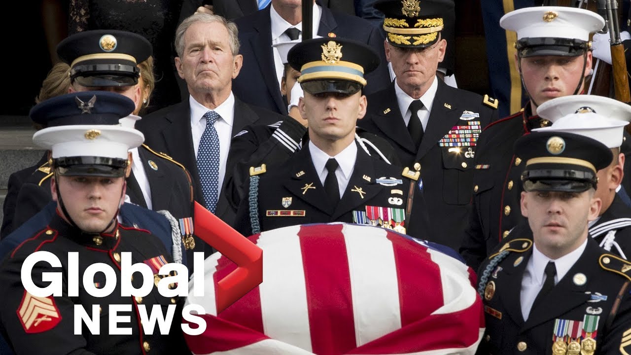 Memorial service for former president George H.W. Bush