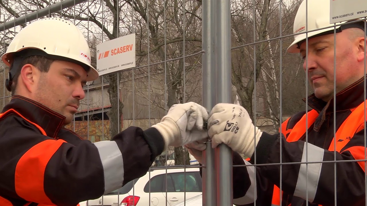 SCASERV a. s. - Mobilní oplocení (Koordinuj.cz)