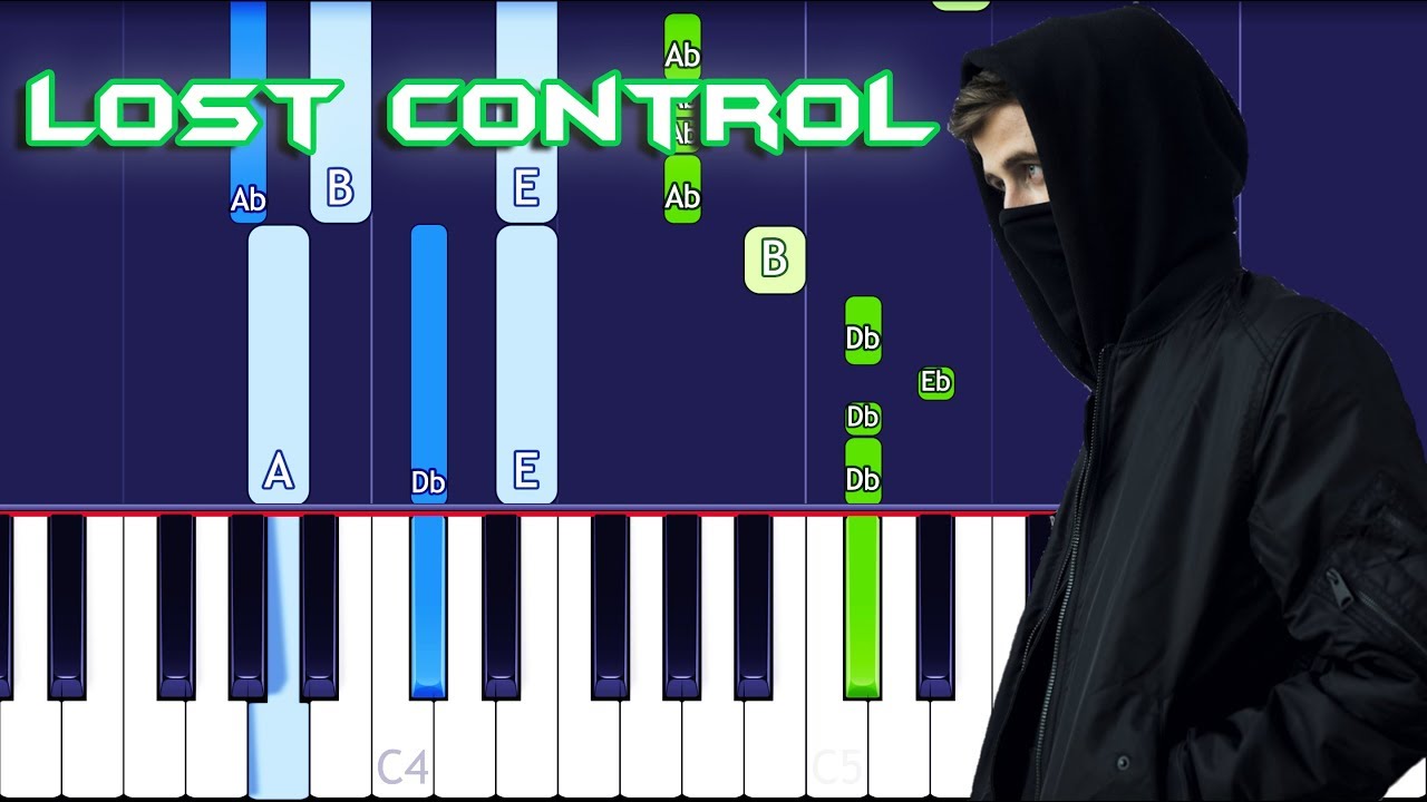 Alan Walker ‒ Lost Control Piano Tutorial EASY (Piano Cover) ft. Sorana