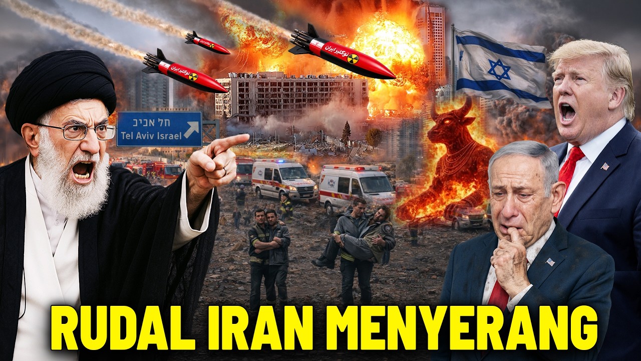 ISRAEL STATUS DARURAT? Iran Luncurkan Senjata Kiamat, Netanyahu Minta Ke Trump Segera Serang Iran