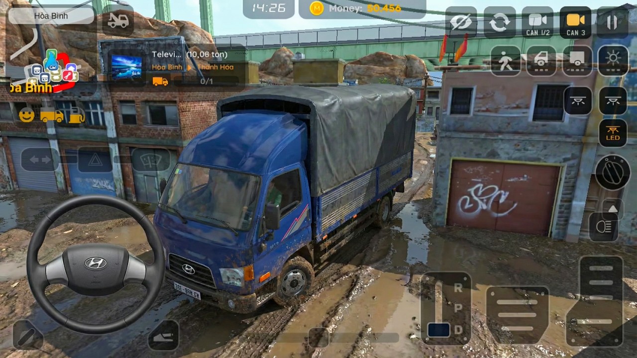 Minitruck Simulator Vietnam #17 | Shipping LG TV
