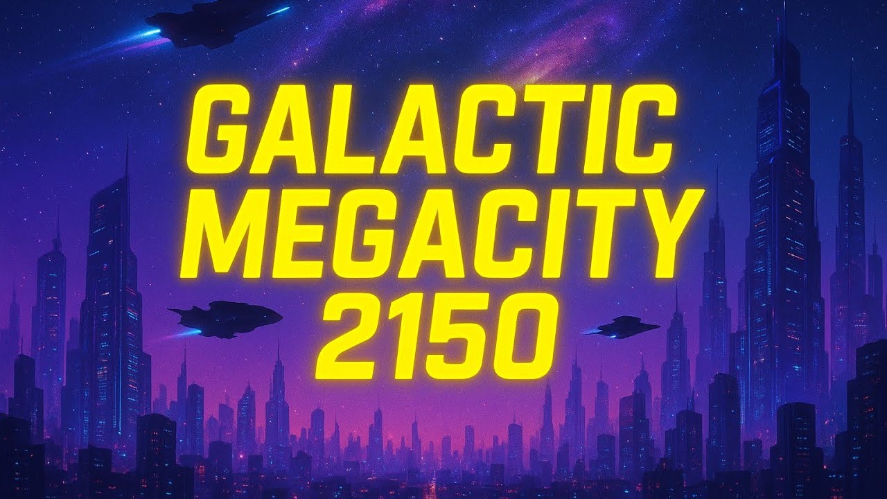 🌌 Galactic Megacity 2150 – The Futuristic City Between Stars (20 Minutes Cinematic)
