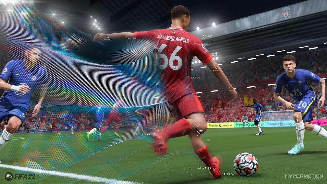 FIFA 22 Next Gen Gameplay Powered con Hypermotion Technology