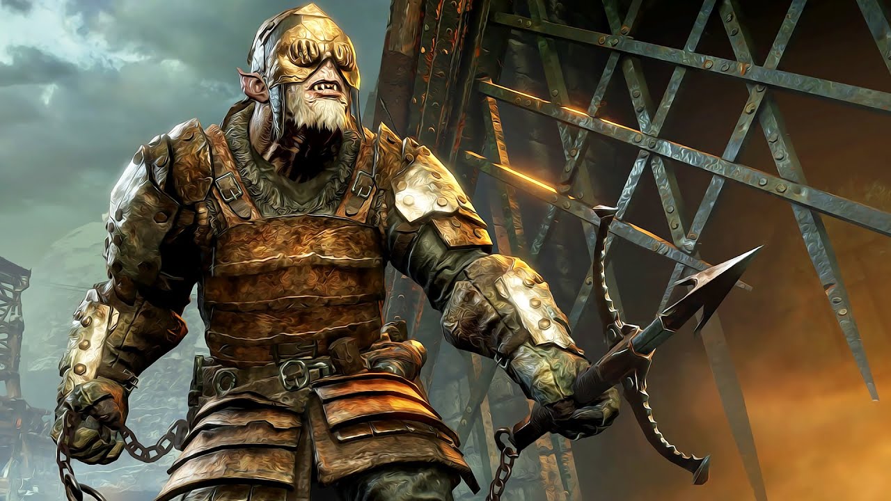 SHADOW OF WAR - UNIQUE OVERLORD DEAD WOOD. ATTACK ON DESERT CITADEL DIFFICULTY GRAVEWALKER