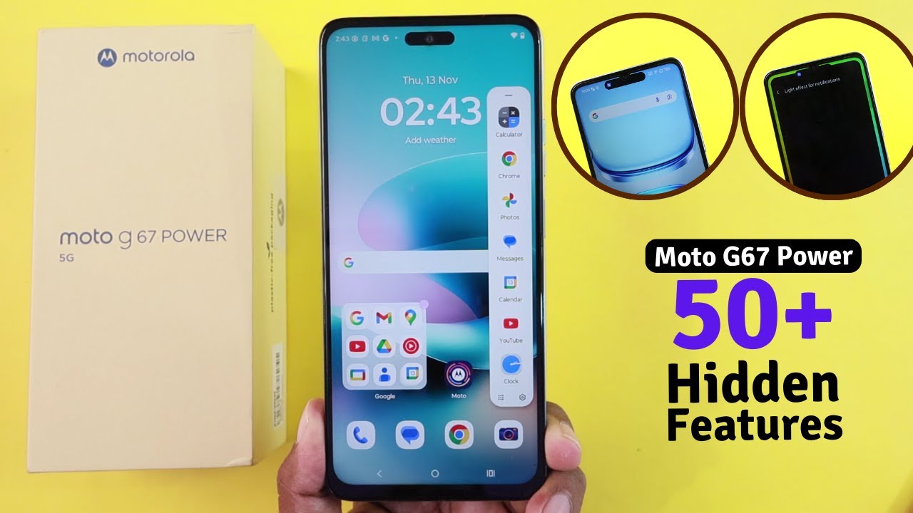 Moto G67 Power Tips And Tricks | Moto G67 Power Top 50+ Hidden Features