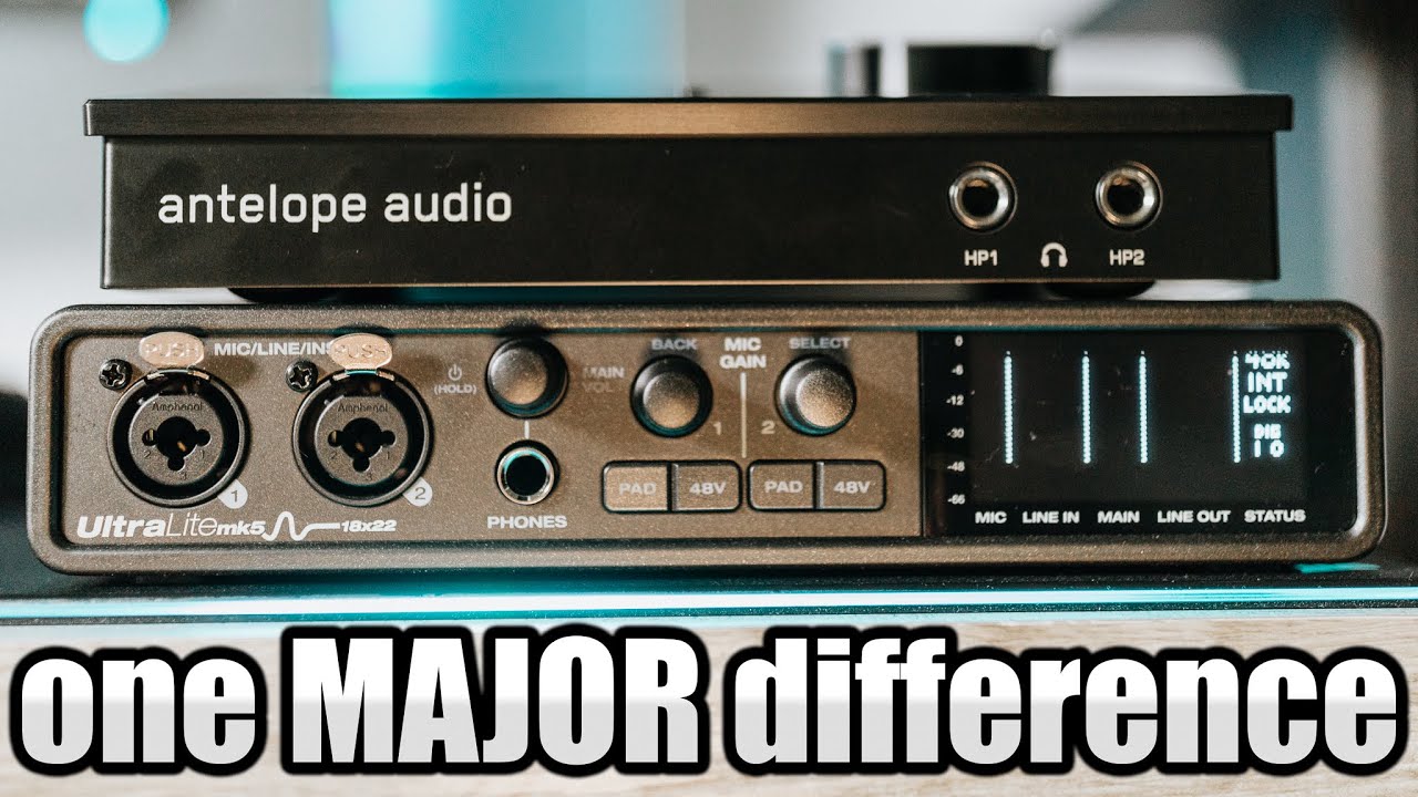 Antelope Audio Zen Go VS Motu Ultralite Mk5