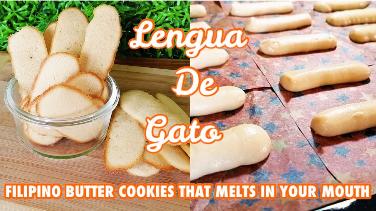 HOW TO MAKE LENGUA DE GATO | MELT IN YOUR MOUTH