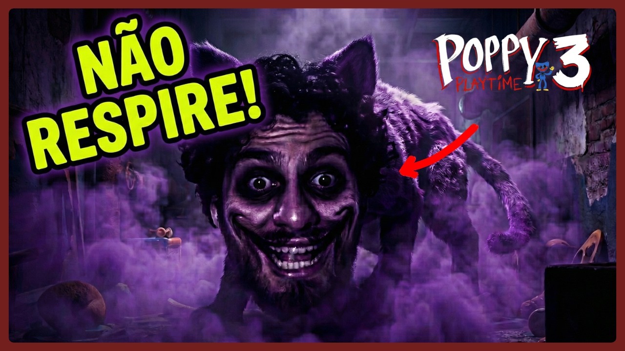JOGUEI POPPY PLAYTIME CAPÍTULO 3! - Melhores Momentos (Parte 1)
