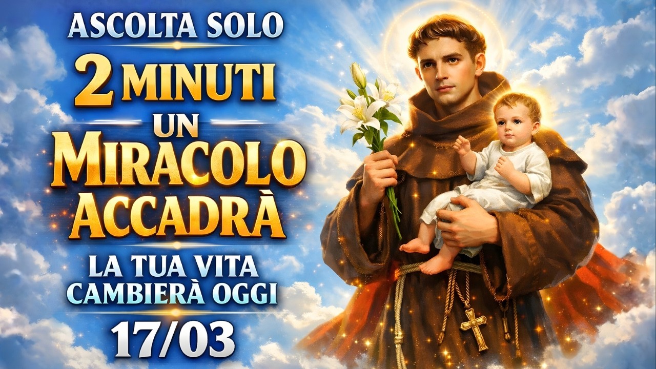 Sant'Antonio Apre la Via dove Non C'è Via d'Uscita! Il Miracolo dei 3 Giorni!