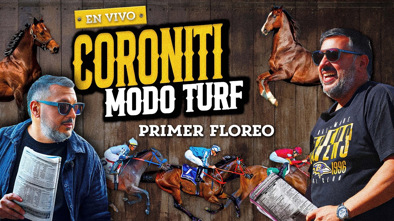 CORONITI EN VIVO - MODO TURF - PRIMER FLOREO