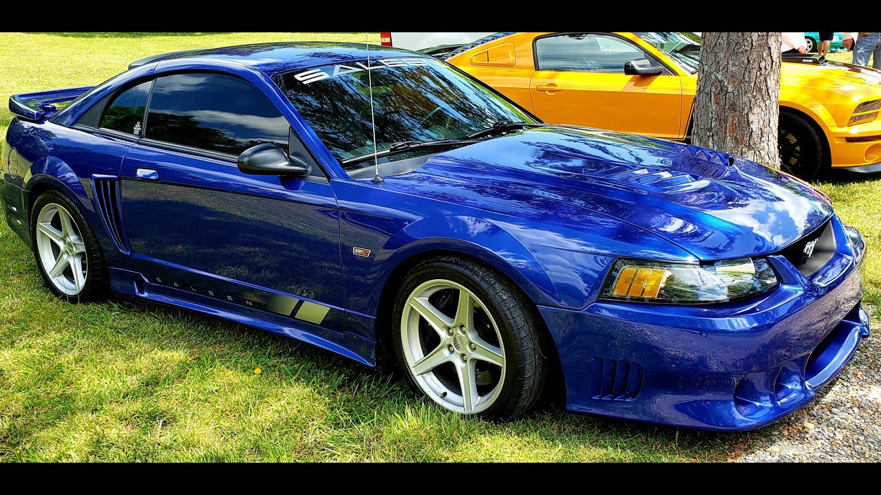 2004 Saleen Extreme Mustang is 1 of 1 in Sonic Blue.