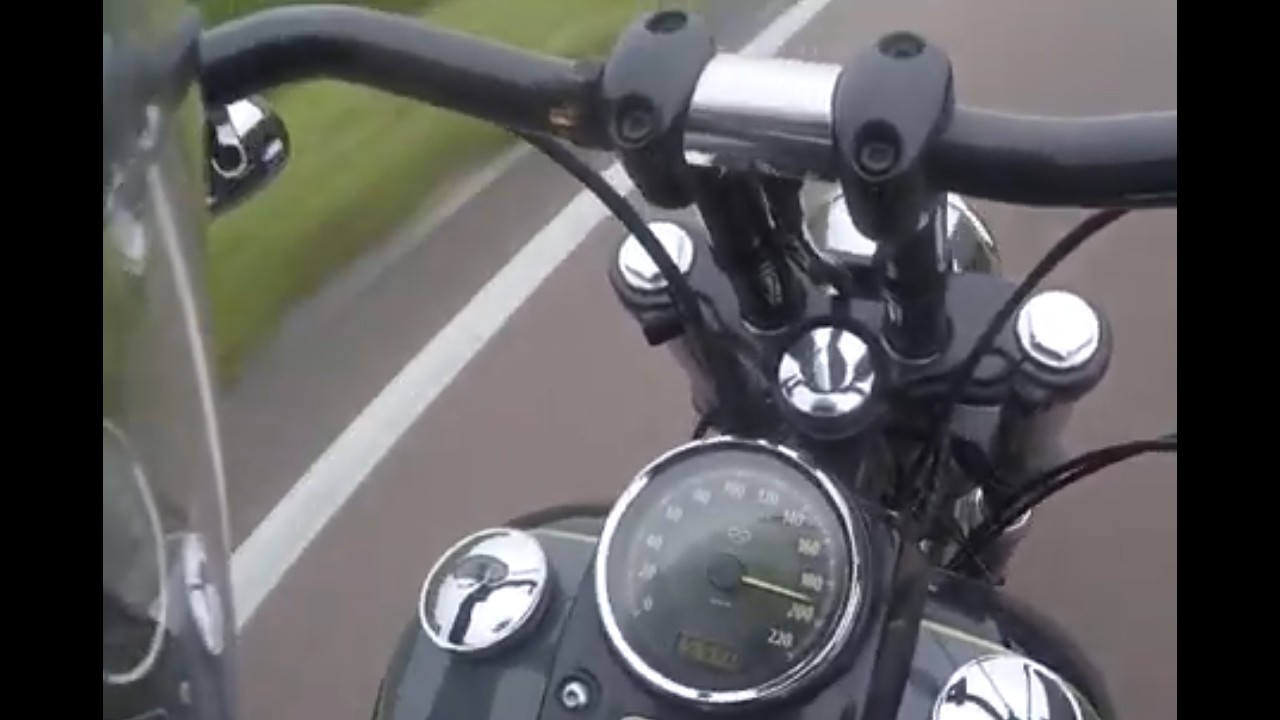 200 km/h de harley davidson