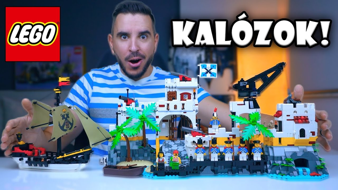 ⚓A Kocka-Tenger Kalózai || LEGO 10320 Eldorado erőd⚓