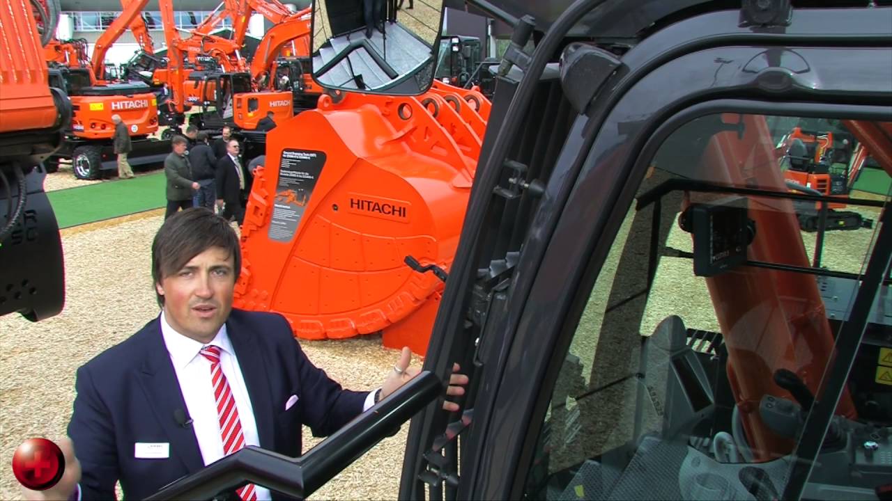 Hitachi Großbagger ZX890 und ZX490-6