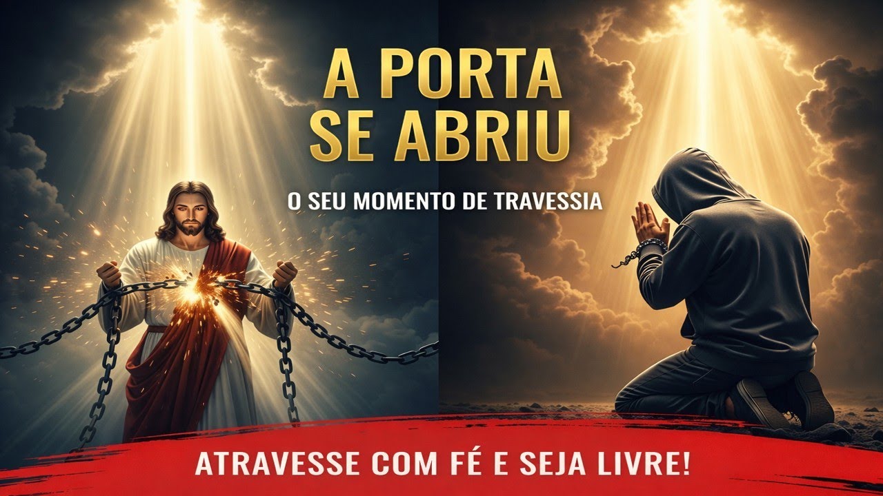 ORAÇÃO PODEROSA DE LIBERTAÇÃO   Deus Vai Quebrar Tudo Que Te Trava