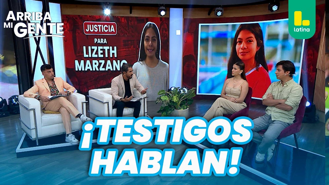 Testigos del accidente de Lizeth Marzano hablan de lo ocurrido esa noche | Arriba Mi Gente