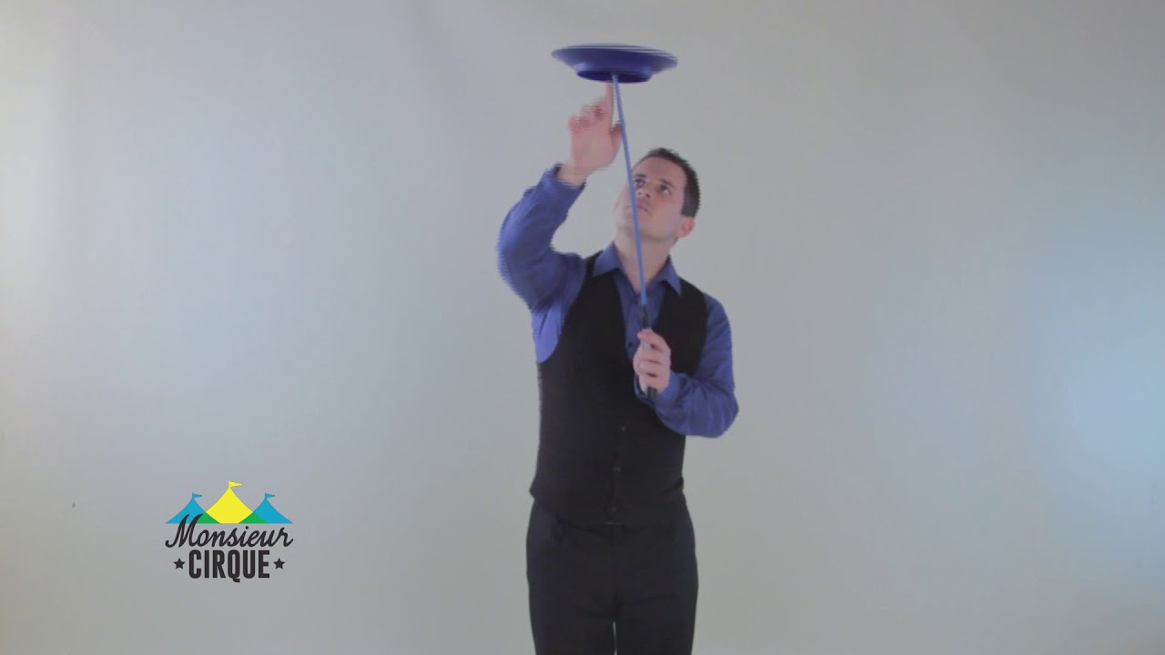 Apprendre à manipuler avec Monsieur cirque et cie - assiettes chinoises : la remontée chinoise