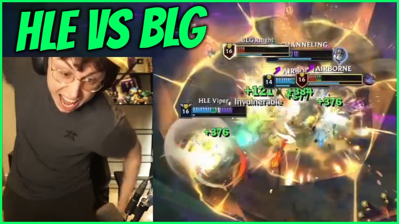 HLE VS BLG Is Just Pure Cinema