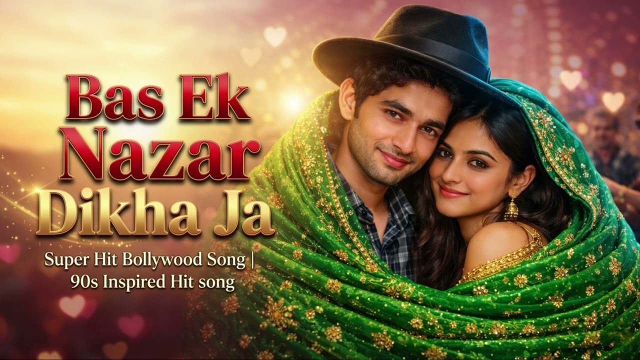 Bas Ek Nazar Dikha Ja | Bollywood Super Hit Song | Official lyrics and Song | 90s Inspired Super Hit