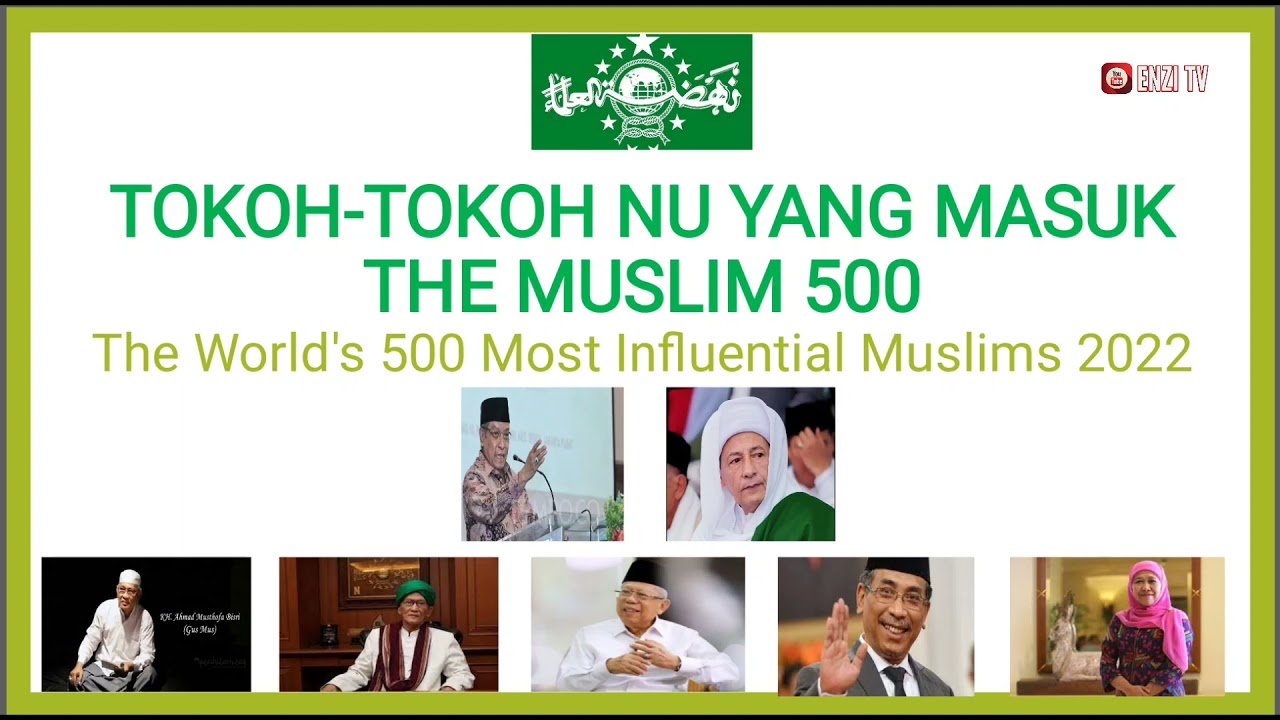 Tokoh-tokoh NU yang Masuk 500 Muslim Berpengaruh Dunia