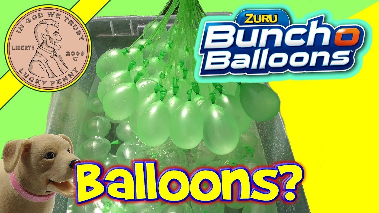 Bunch O Balloons Review 100 water balloons in less than a minute! - Water Balloon Fight!