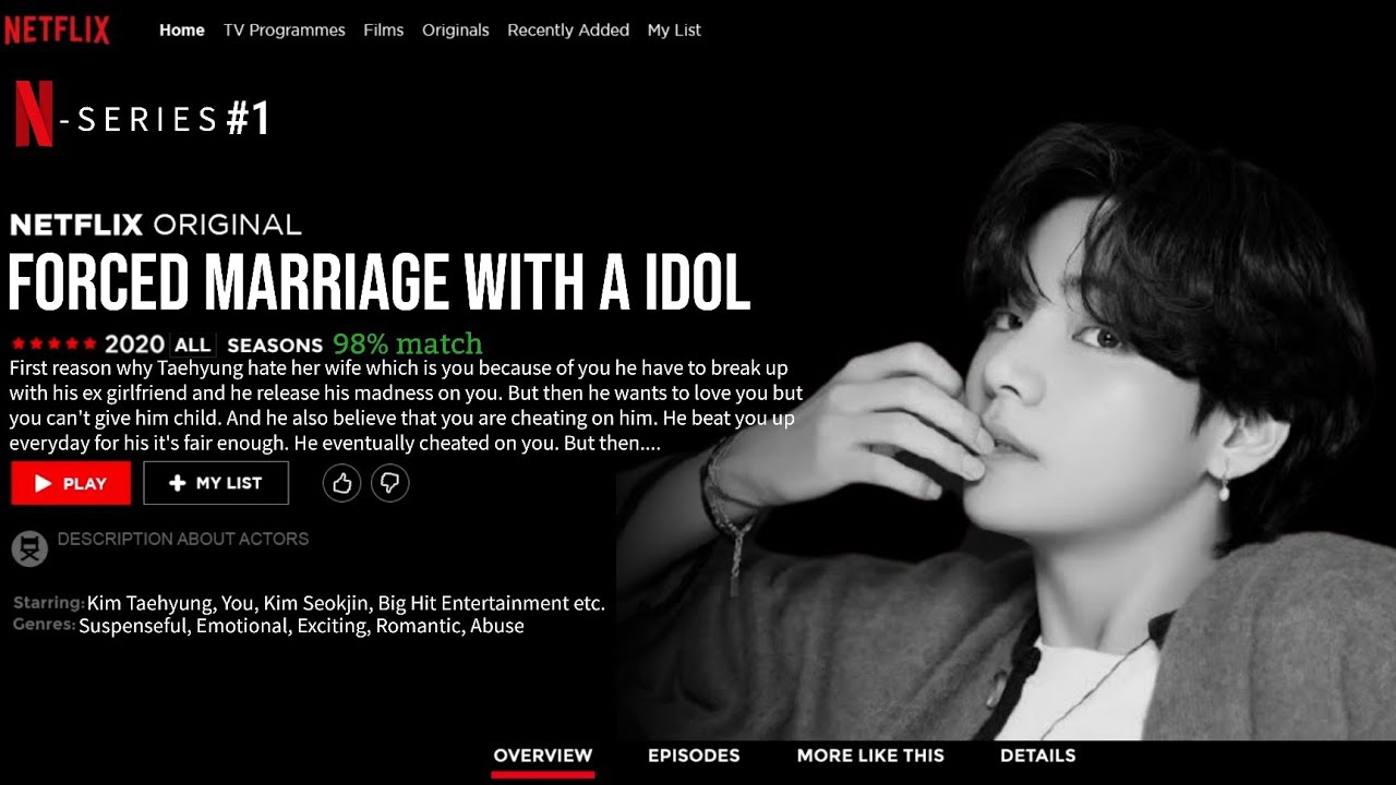 {BTS TAEHYUNG ONESHOT FF} Part 1/2 Forced Marriage With A Idol || Kim Taehyung FF *read description*