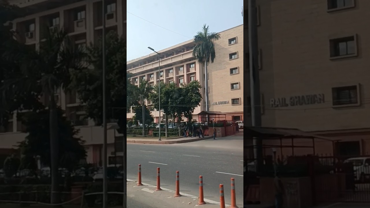 Rail Bhavan, ministry of railways. Headquarter in New Delhi #indianrailways #railway #newdelhi