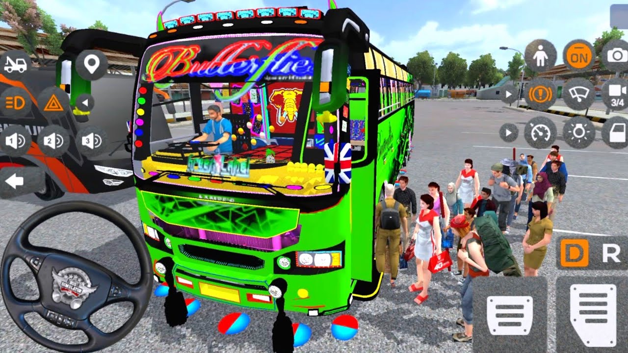 💥 Heavy Traffic Bus Driving 🚍 | BUSSID Real Experience Android Gameplay Video 🎮