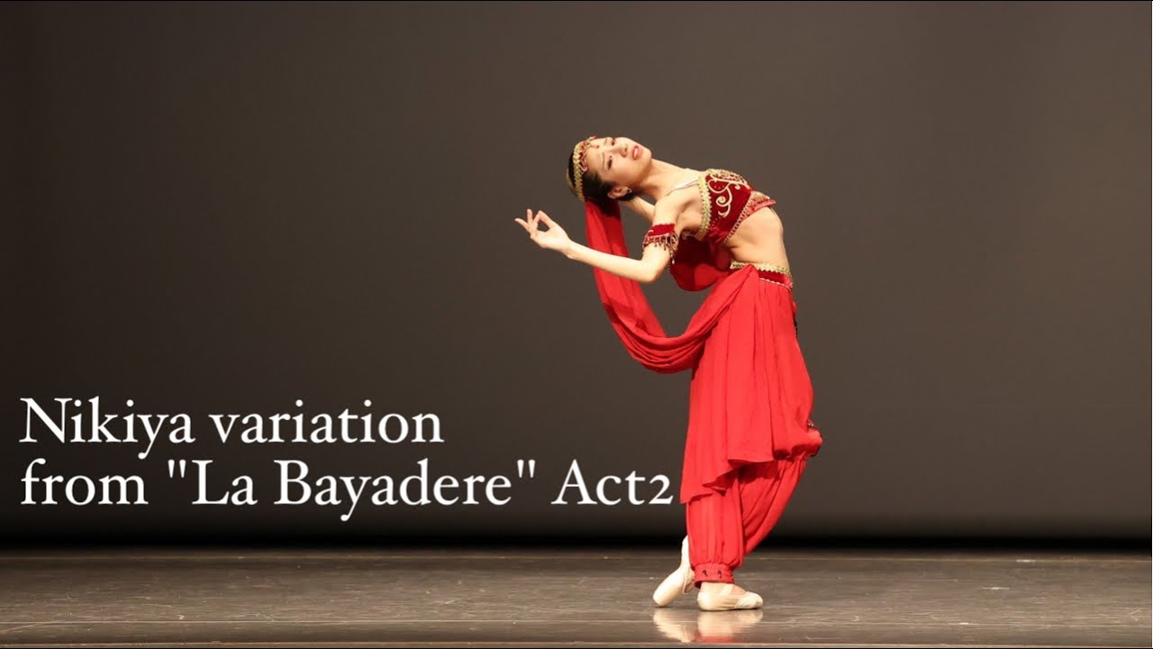 「ラ・バヤデール」第2幕よりニキヤのヴァリエーション／Nikiya variation from "La Bayadere" Act.2